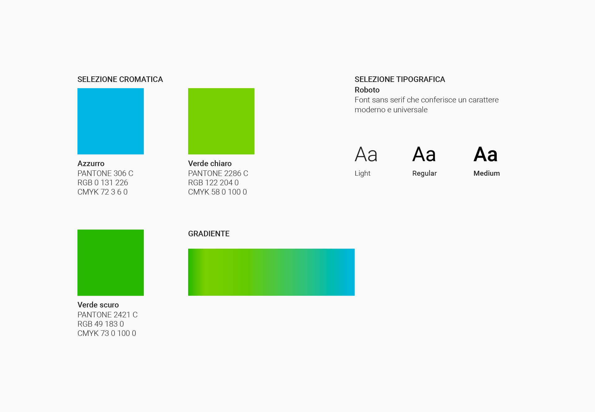 Selezione cromatica e tipografica per World Capital of Architecture