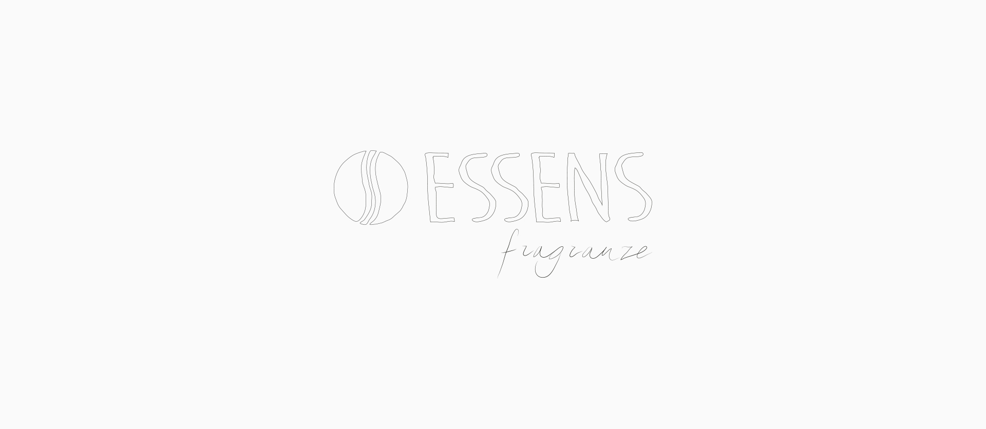 Logo di Essens fragranze, soggetto della tesi di Laurea in Design degli Interni