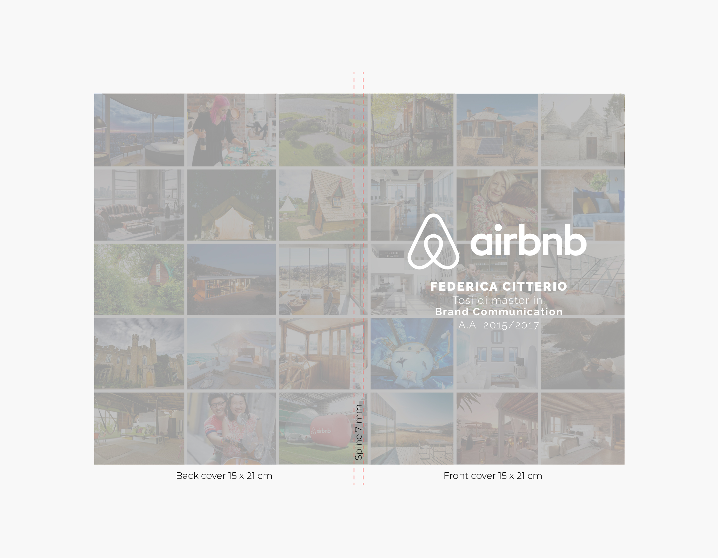 Dimensions of the cover of Airbnb